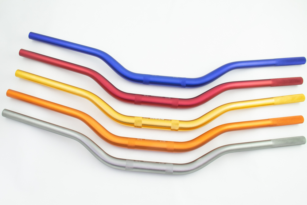 Руль алюм. 28мм средний красный