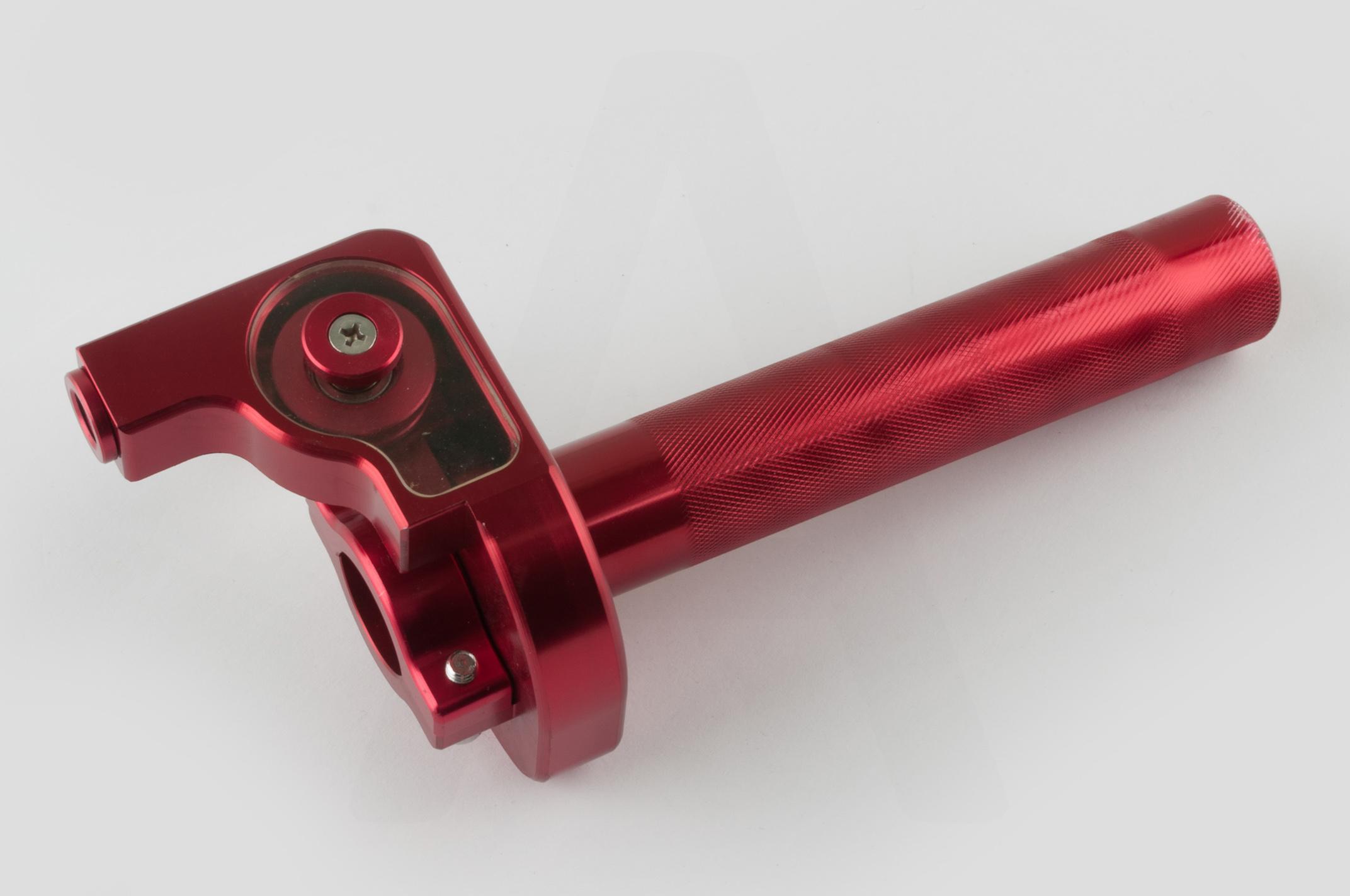 Ручка газа (15 градусов) CNC (тюнинг) красная