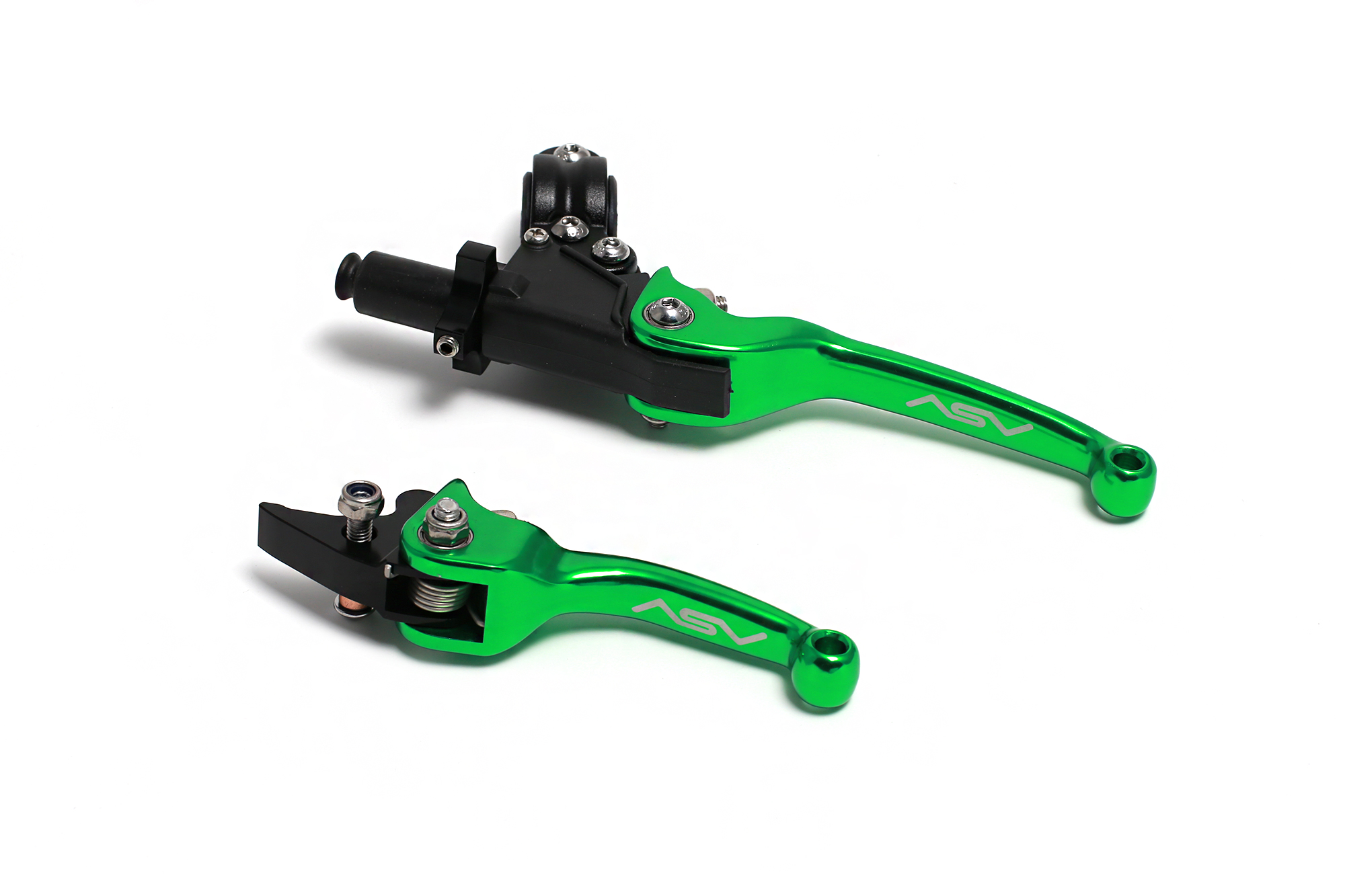 Комплект складных рычагов CNC зеленый