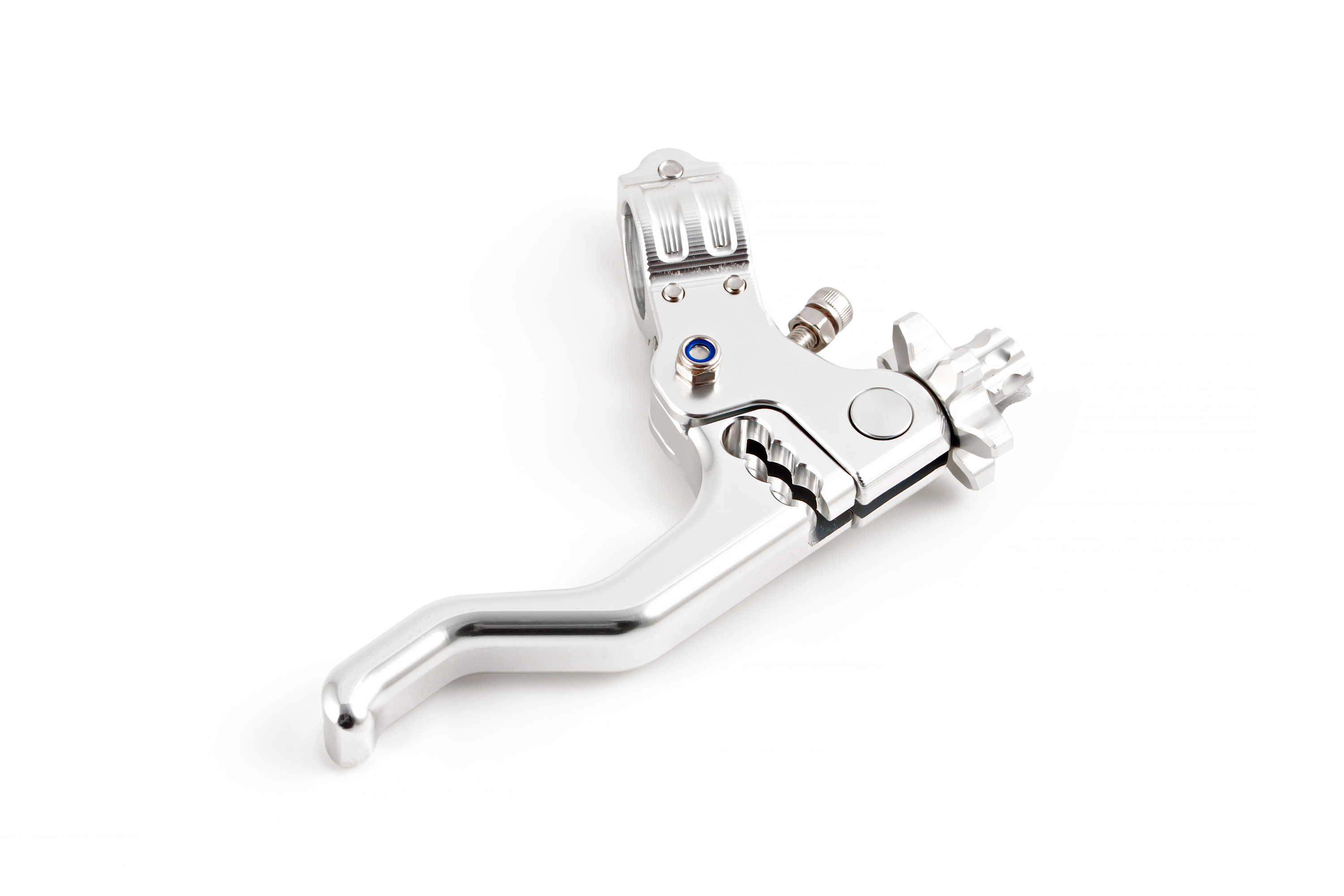 Рычаг сцепления легкого выжима в сборе (универсальный) серебристый