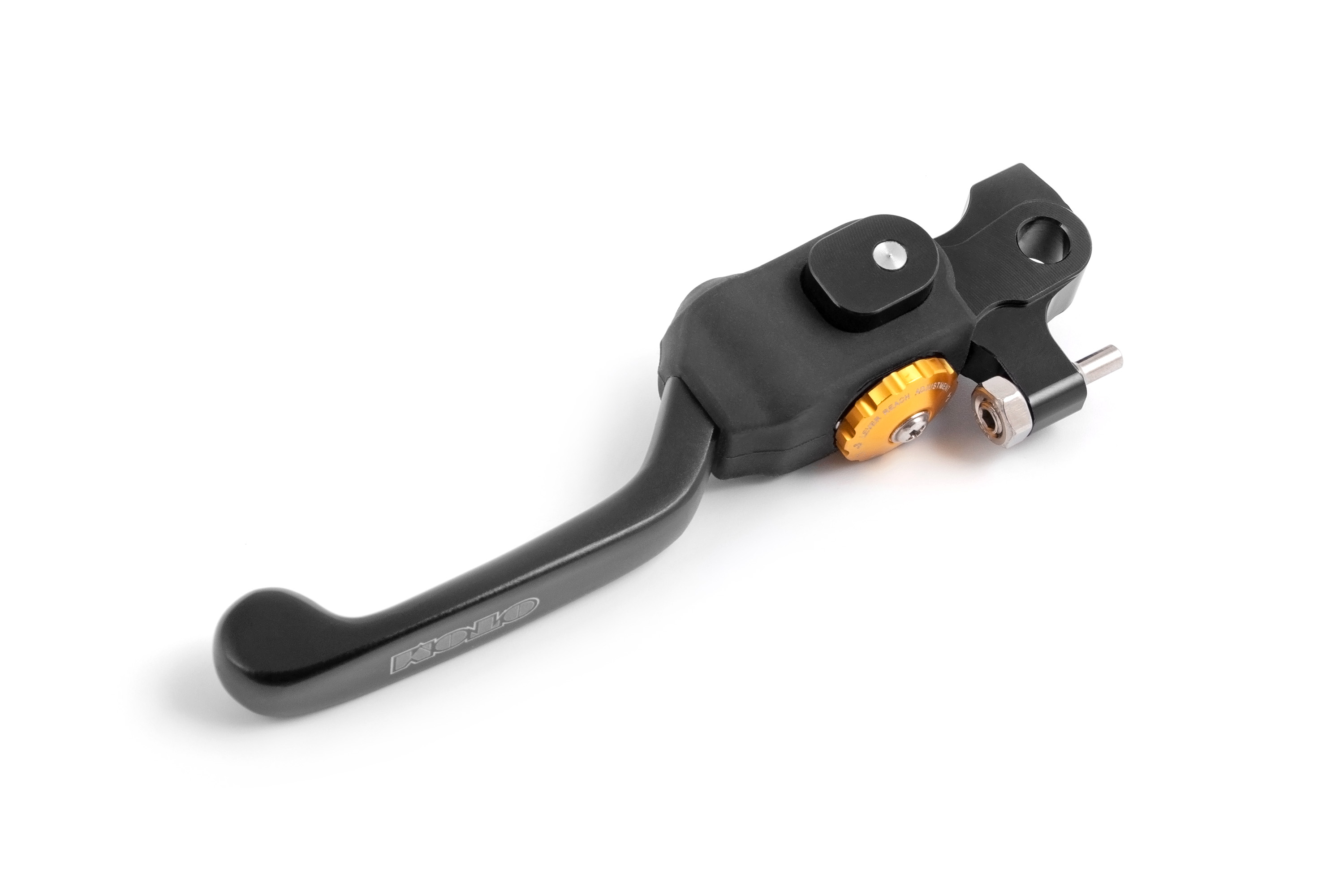 Рычаг тормоза Kayo T4,T6,K6/BSE/Avantis/BRZ x5m-x6s(a) регулируемый, складной 360град. OTOM черный