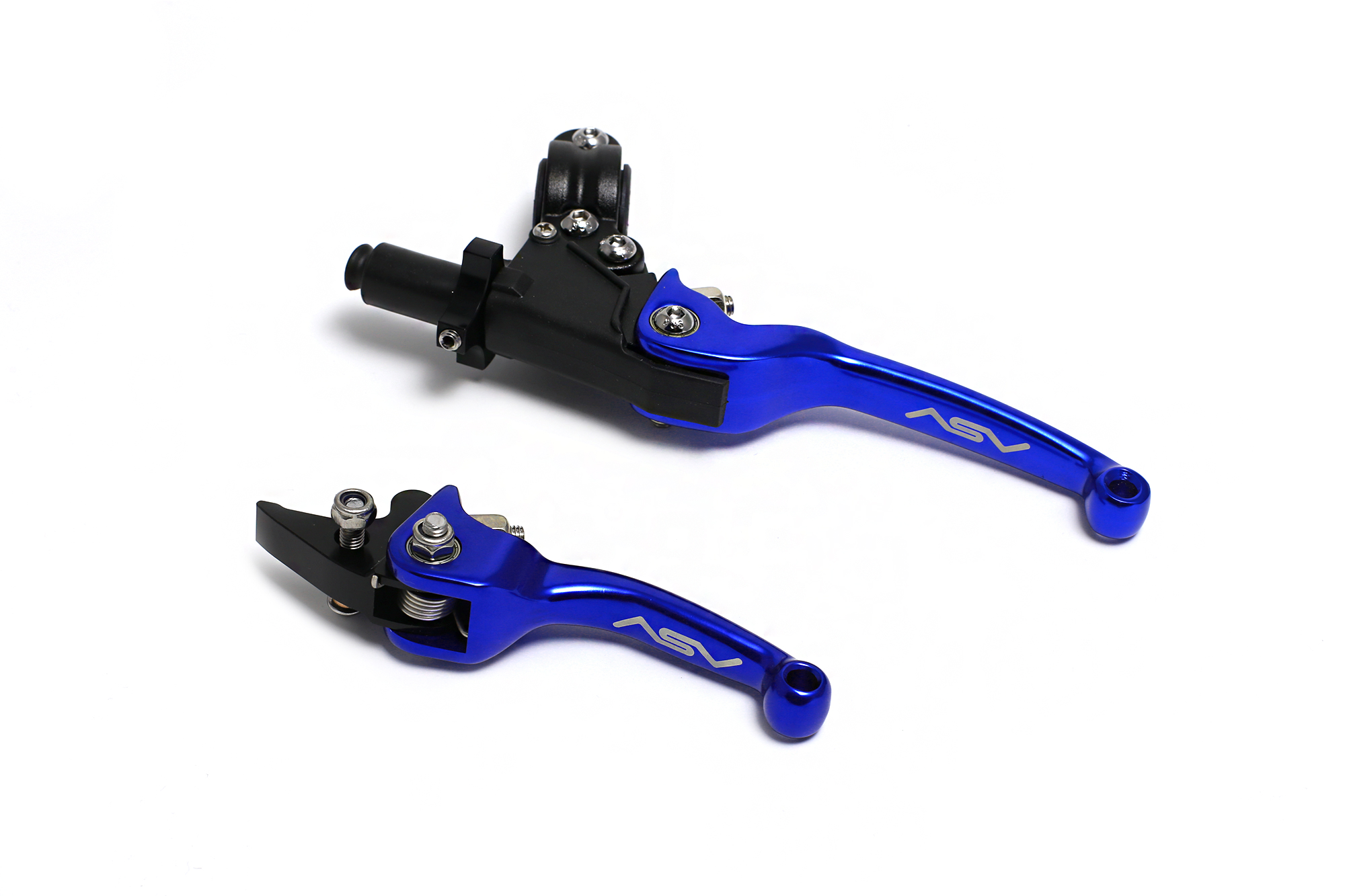 Комплект складных рычагов ASV CNC синий