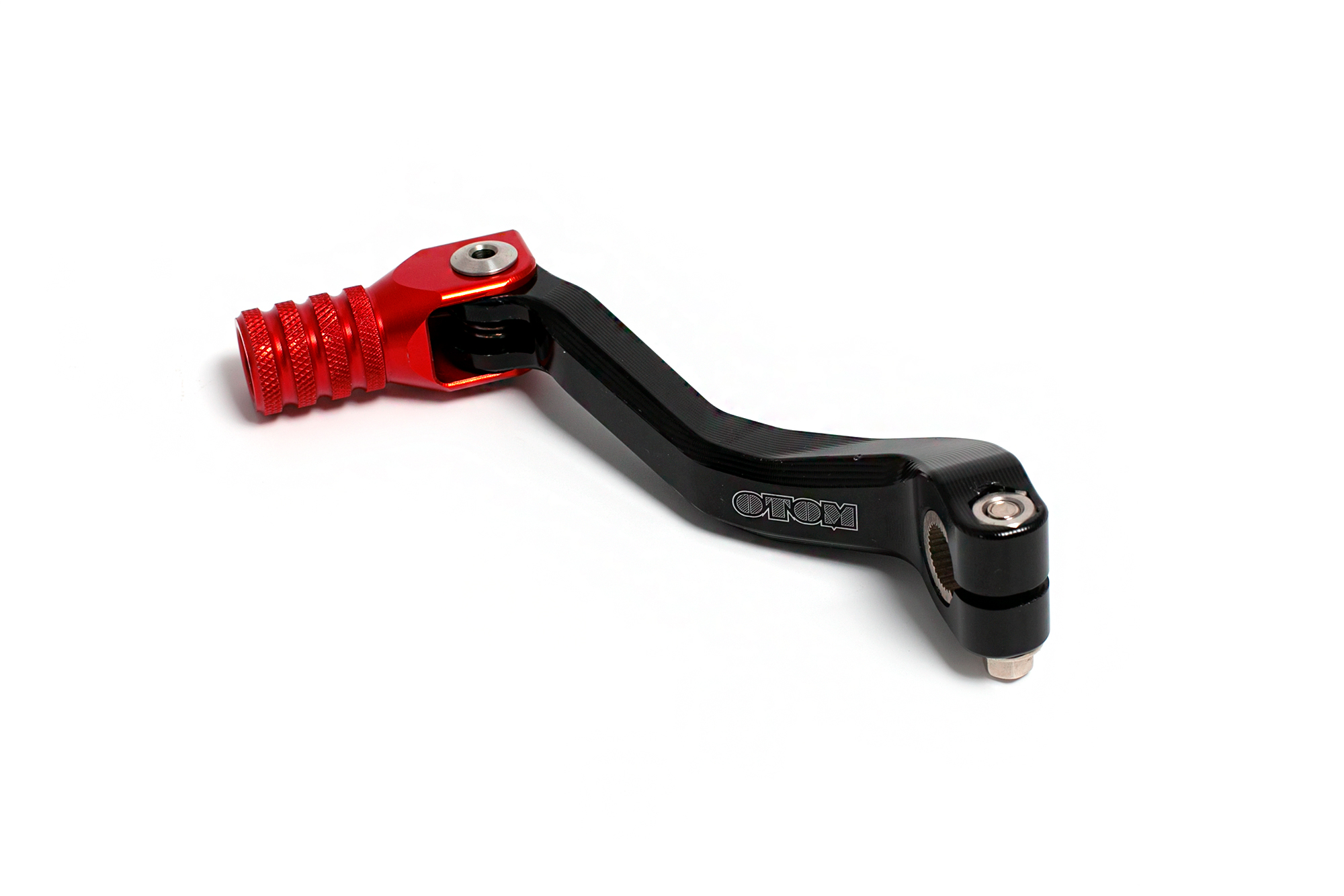 Рычаг переключения передач OTOM двиг. ZS CB250 (красный)