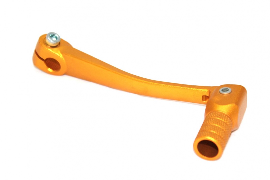 Рычаг КПП питбайк (оранжевый)