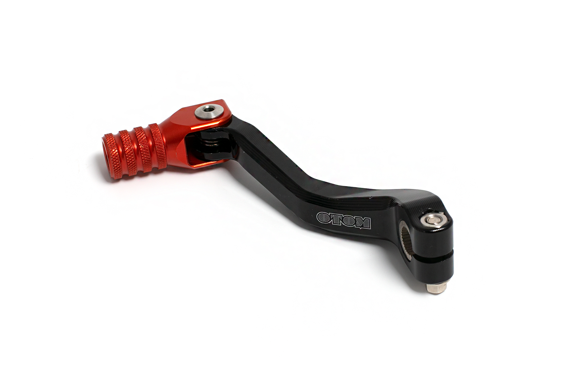 Рычаг переключения передач CNC 172FMM, 165FMM (черно-оранжевый)