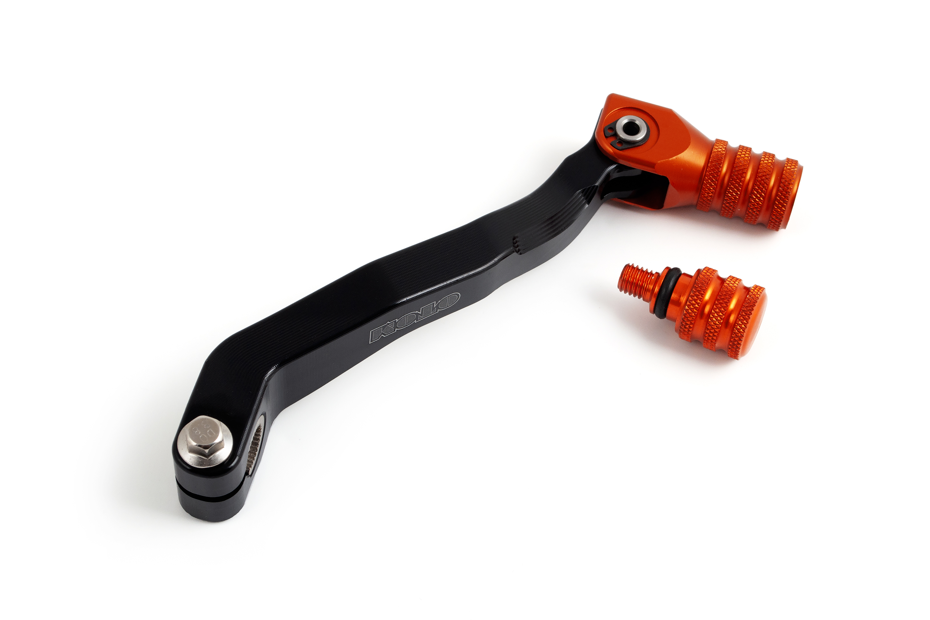 Рычаг переключения передач OTOM ZS 177 nc CNC Avantis Enduro 250Pro/ Kayo K6/ GR7 250 4t Pro оранжевый