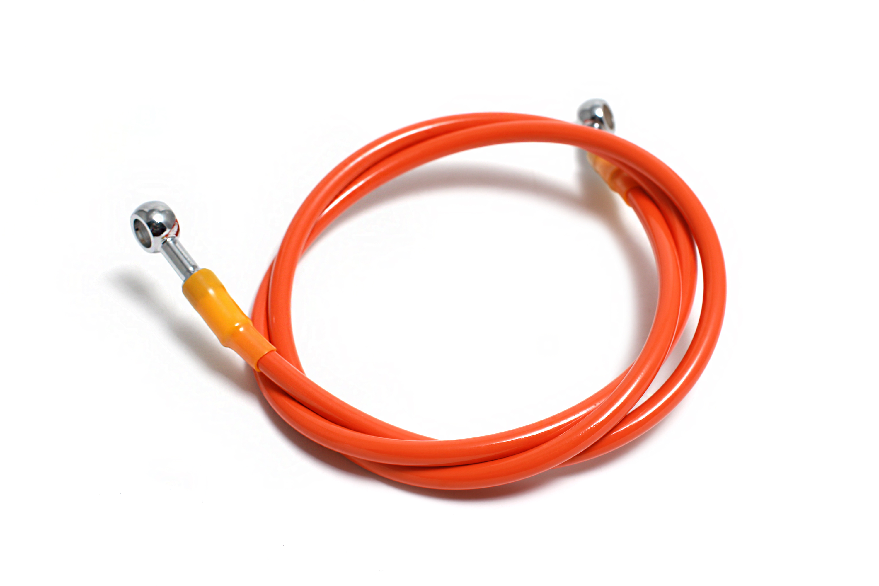 Шланг гидравлический тормозной (армированный) L=1200 d=10мм оранжевый