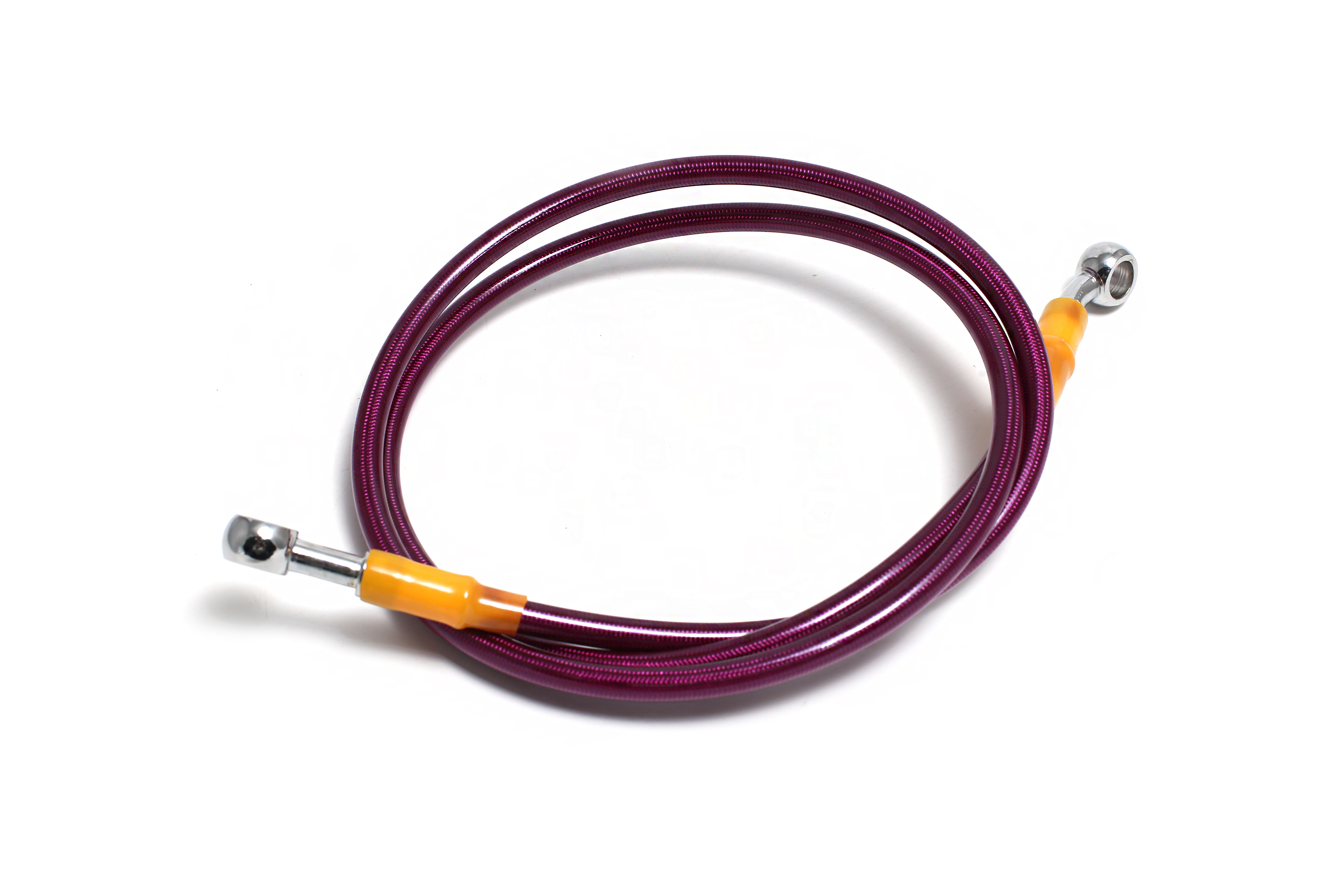 Шланг гидравлический тормозной (армированный) L=1100 d=10мм фиолетовый