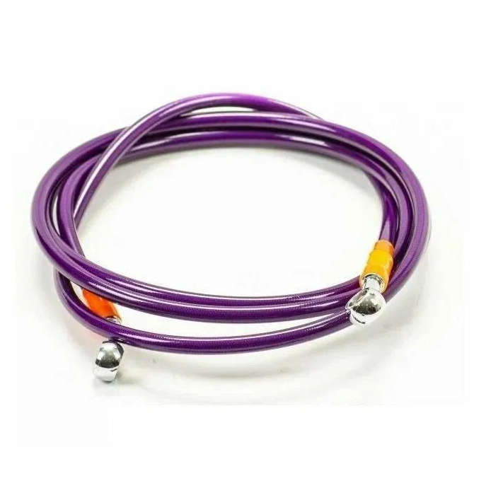 Шланг гидравлический тормозной (армированный) L=2000 d=10мм фиолетовый