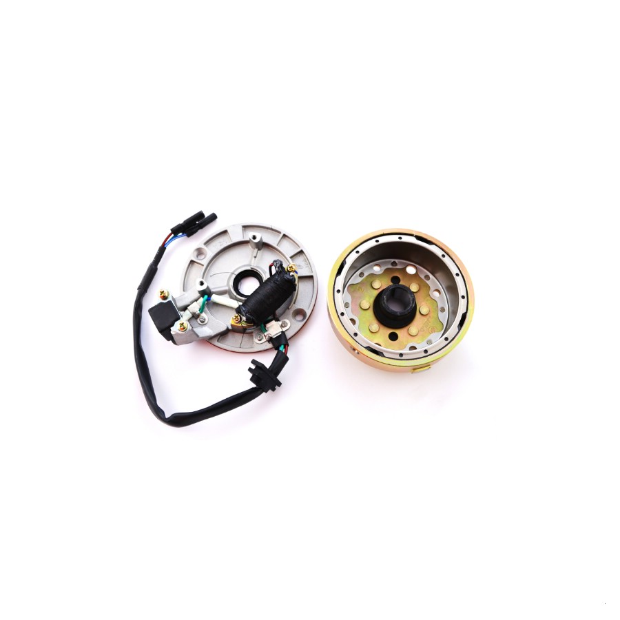 Генератор в сборе двиг. YX140 см3 (без катушки освещения) SM-PARTS