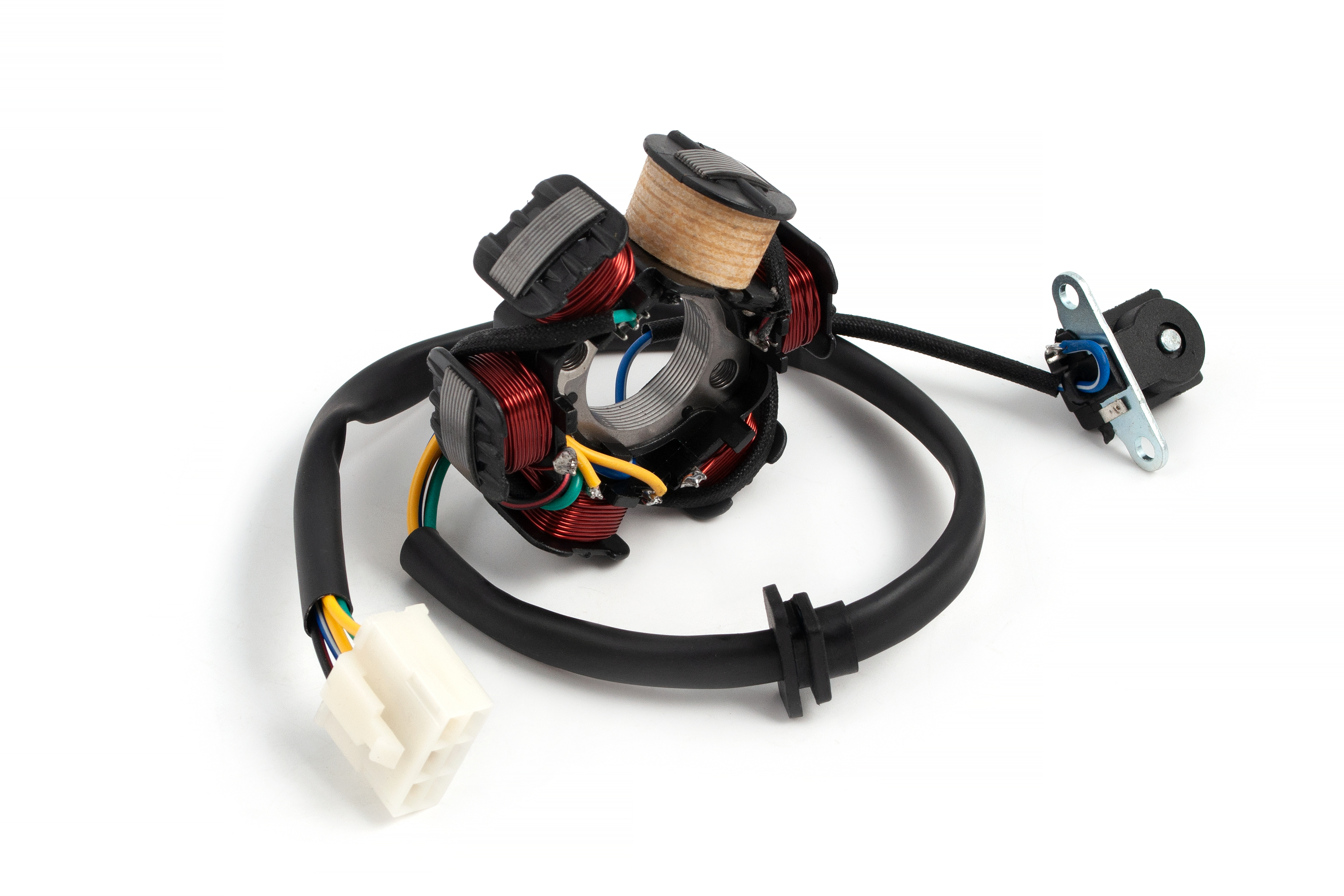 Статор генератора для питбайка (6 катушек) 139FMB,147FMH,152FMH 50-125см3