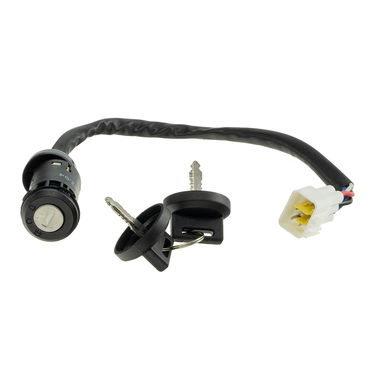 Замок зажигания KAYO 3-х позиционный с вкл/выкл. фары (5-pin)