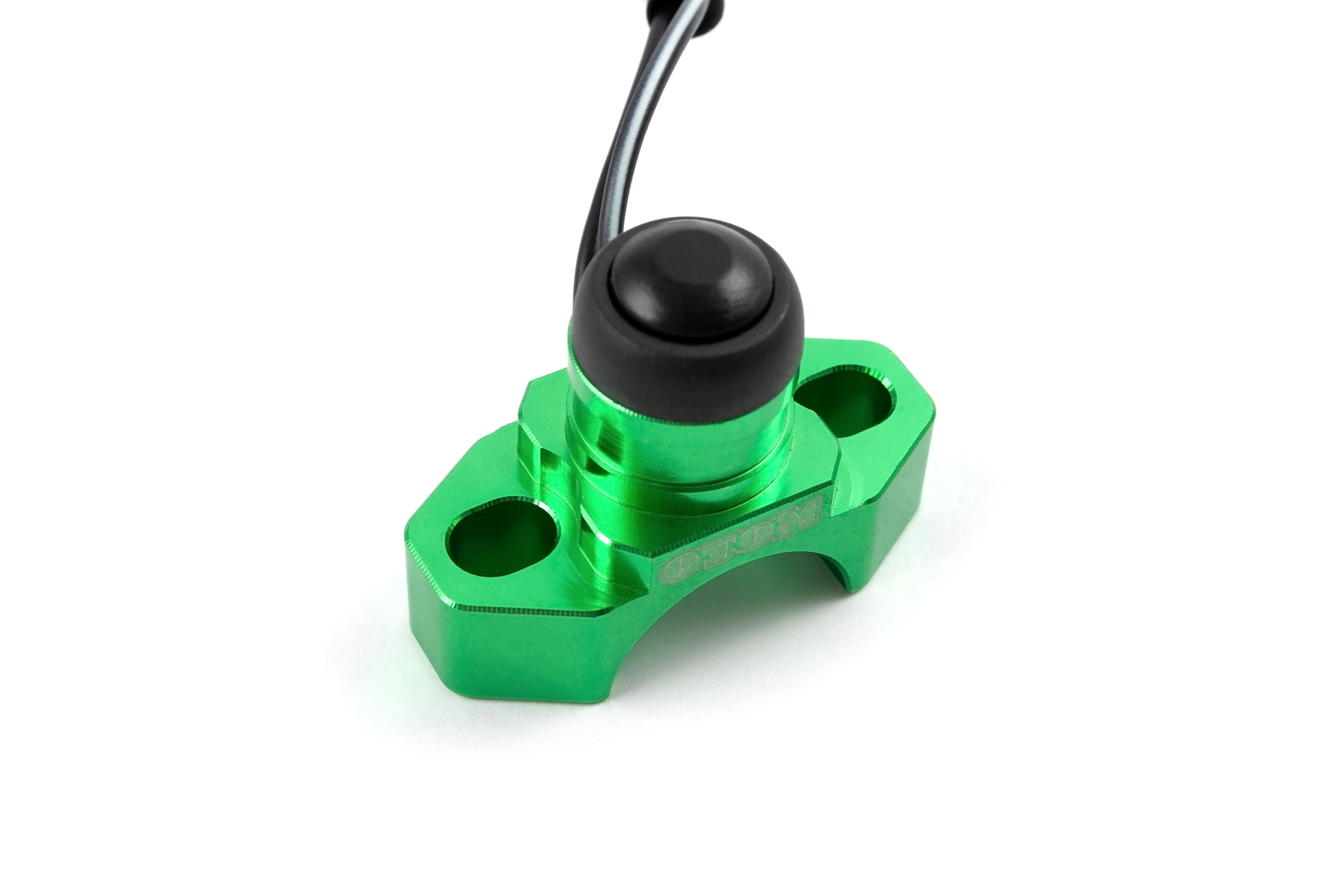 Кнопка старт/стоп двигателя для эндуро мотоцикла OTOM зелёная