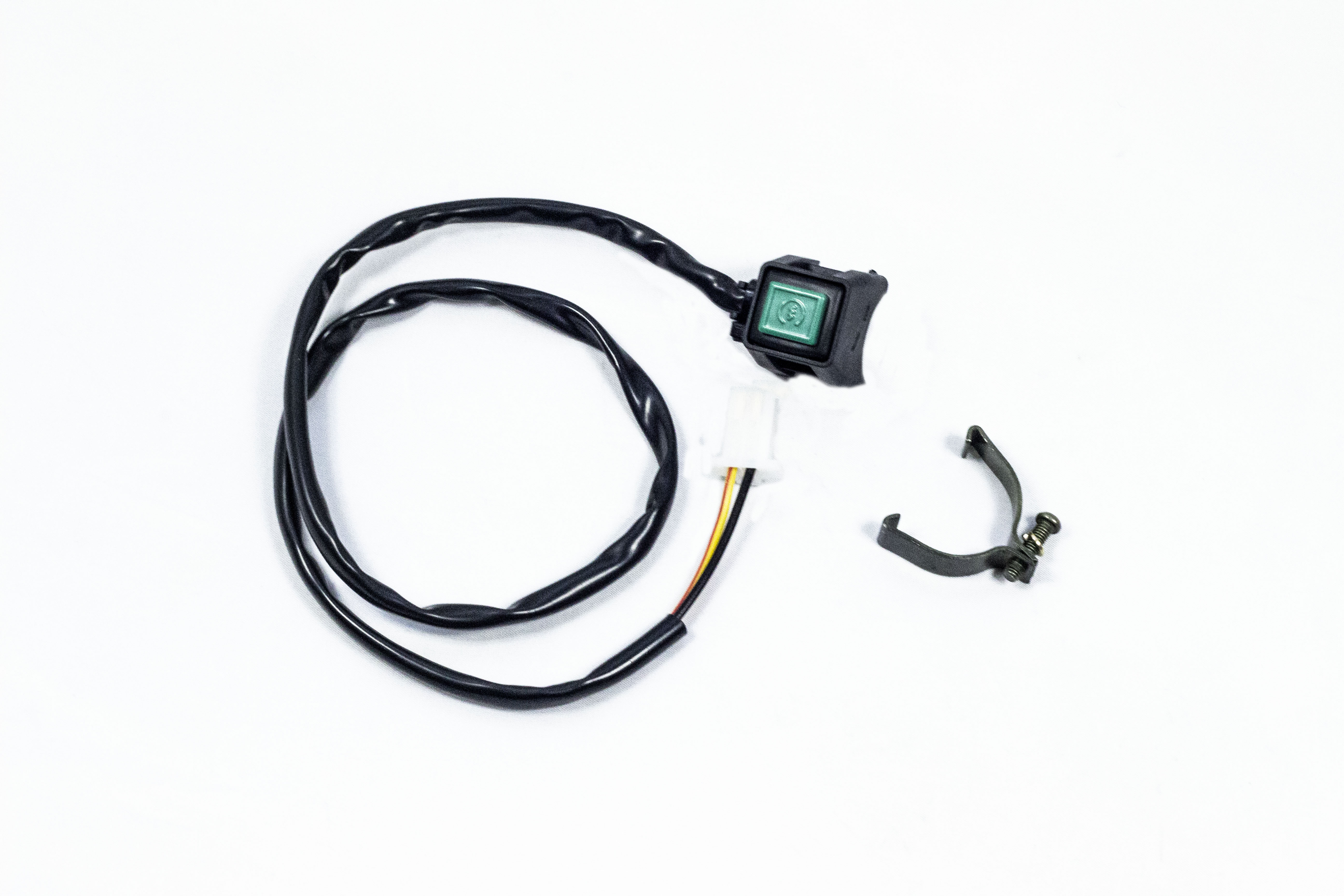 Кнопка стартера с креплением на руль квадратная SM-PARTS