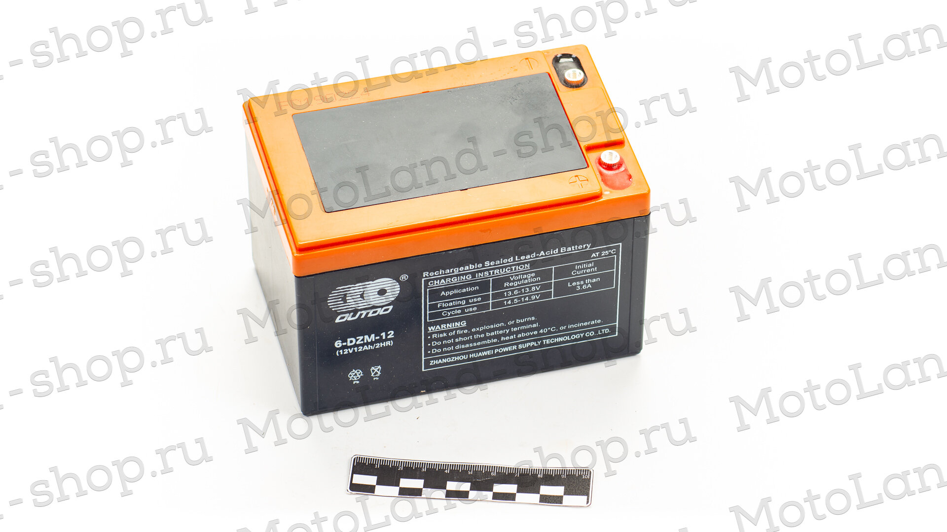 АКБ  6-DZM-10 12V 14Ah(10HR) для ATV E001/E002/E004/E005