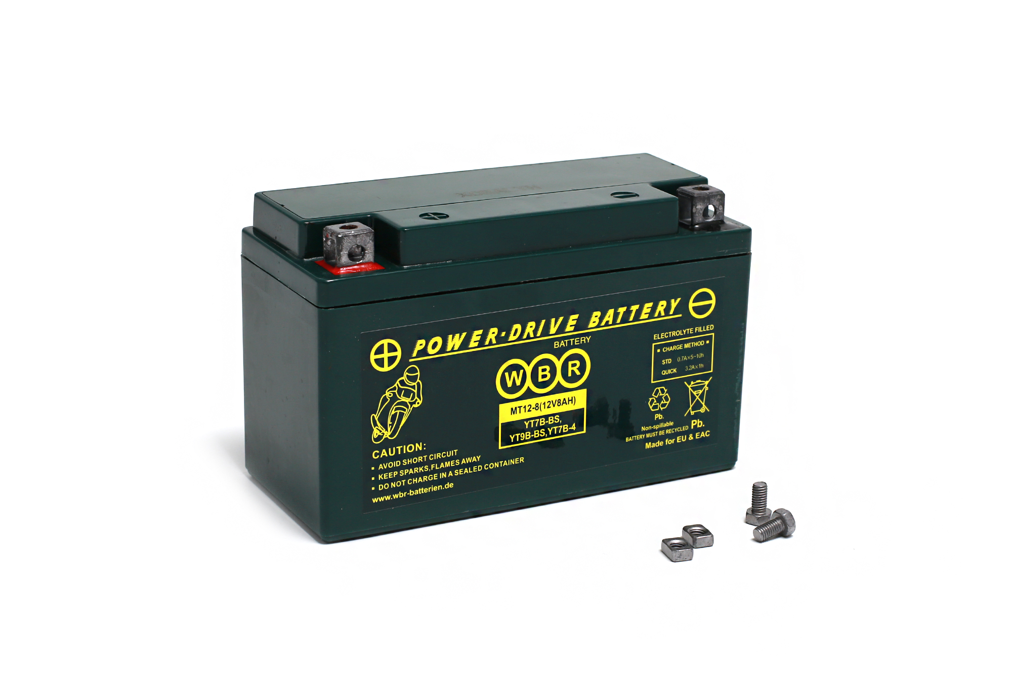 MT12-8 12V8AH WBR Аккумулятор (150 х 65 х 93)