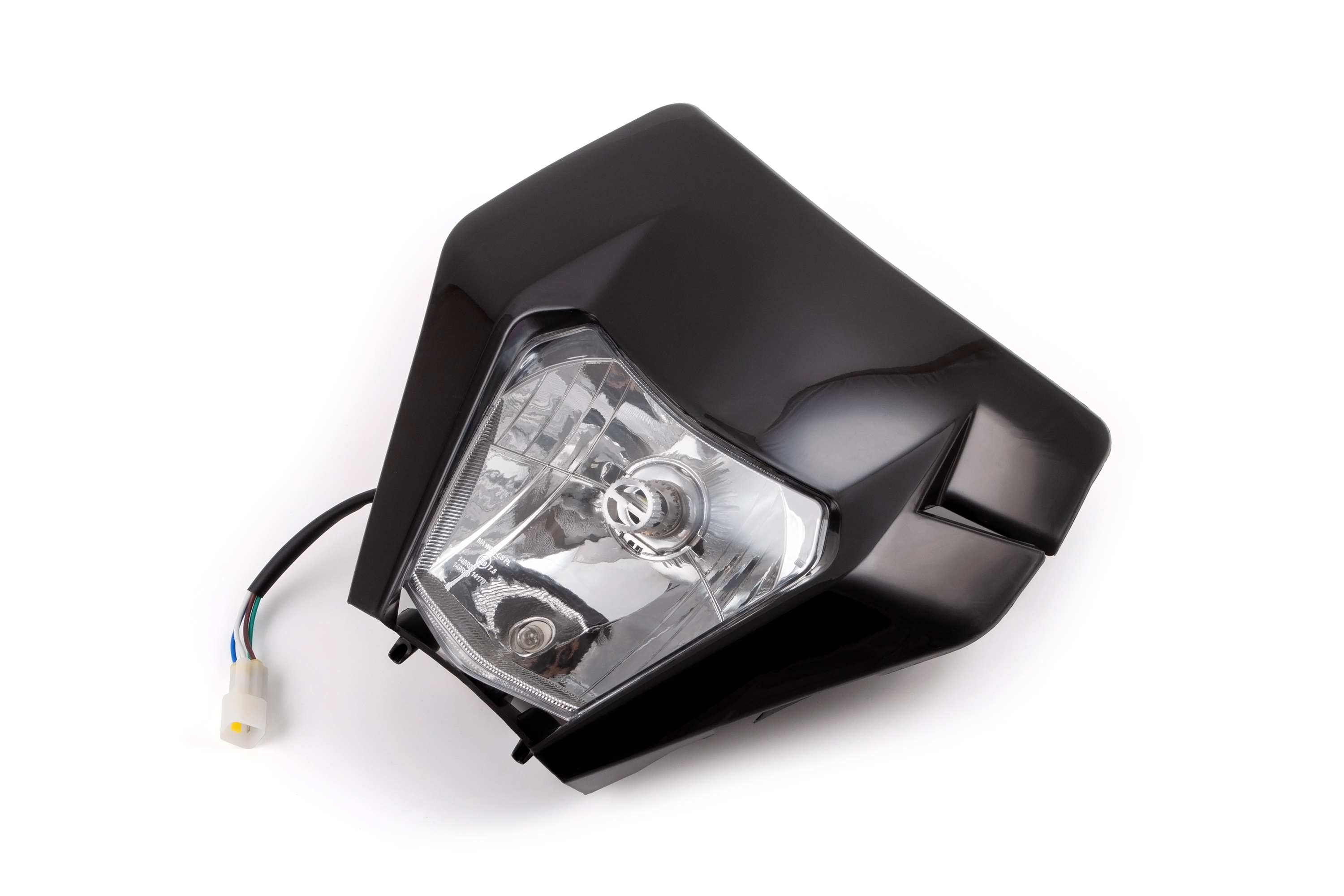 Фара для питбайк BRZ X4 тип KTM (Led, черная)