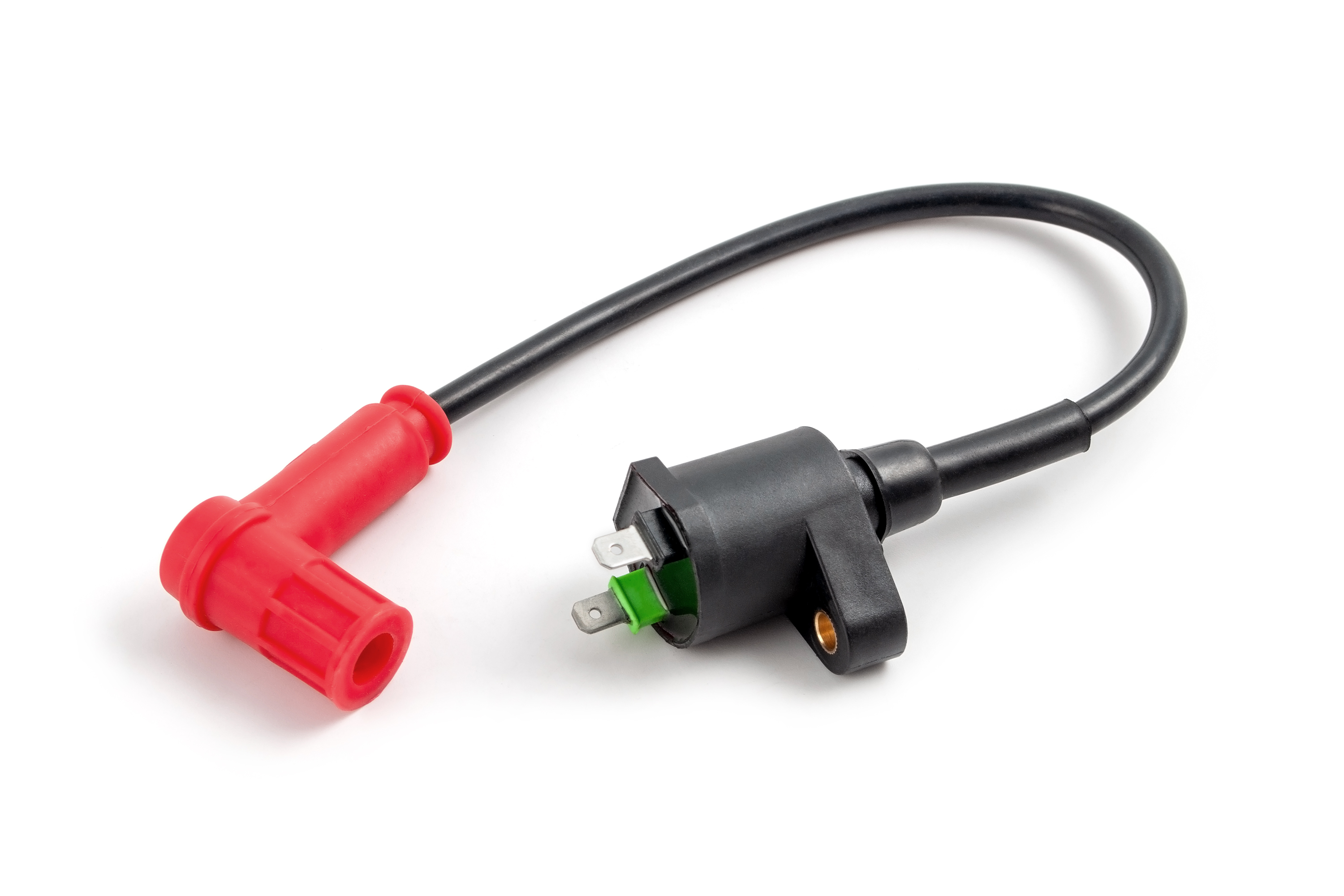 Катушка зажигания со свечным колпачком (2 конт.) питбайк