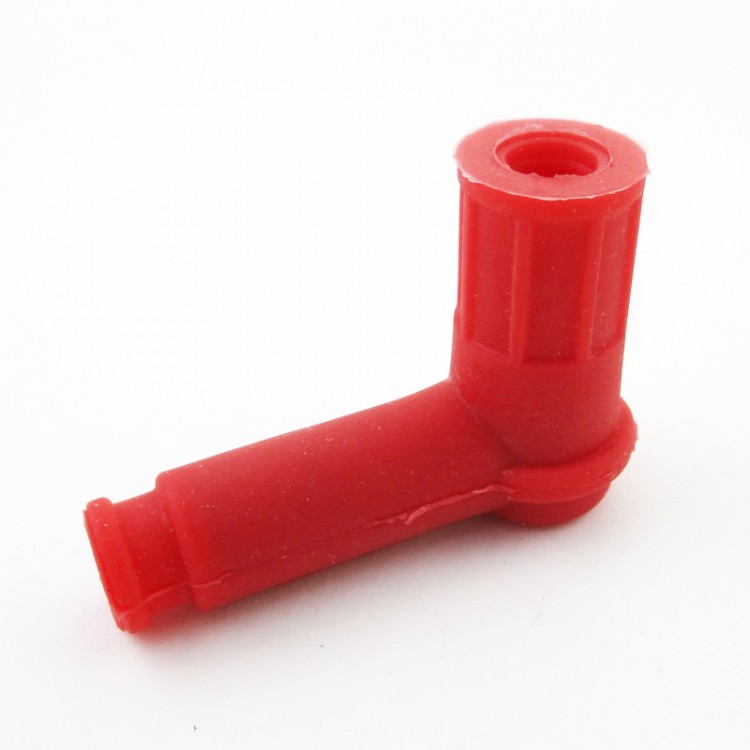 Колпачок свечной универсальный мото силикон (красный)