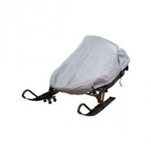 Чехол для снегохода SCOOTER-M разм. 330x36x102 см серебристый