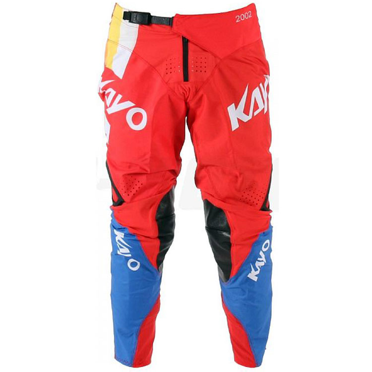 Брюки для мотокросса KAYO красные/синие  XL