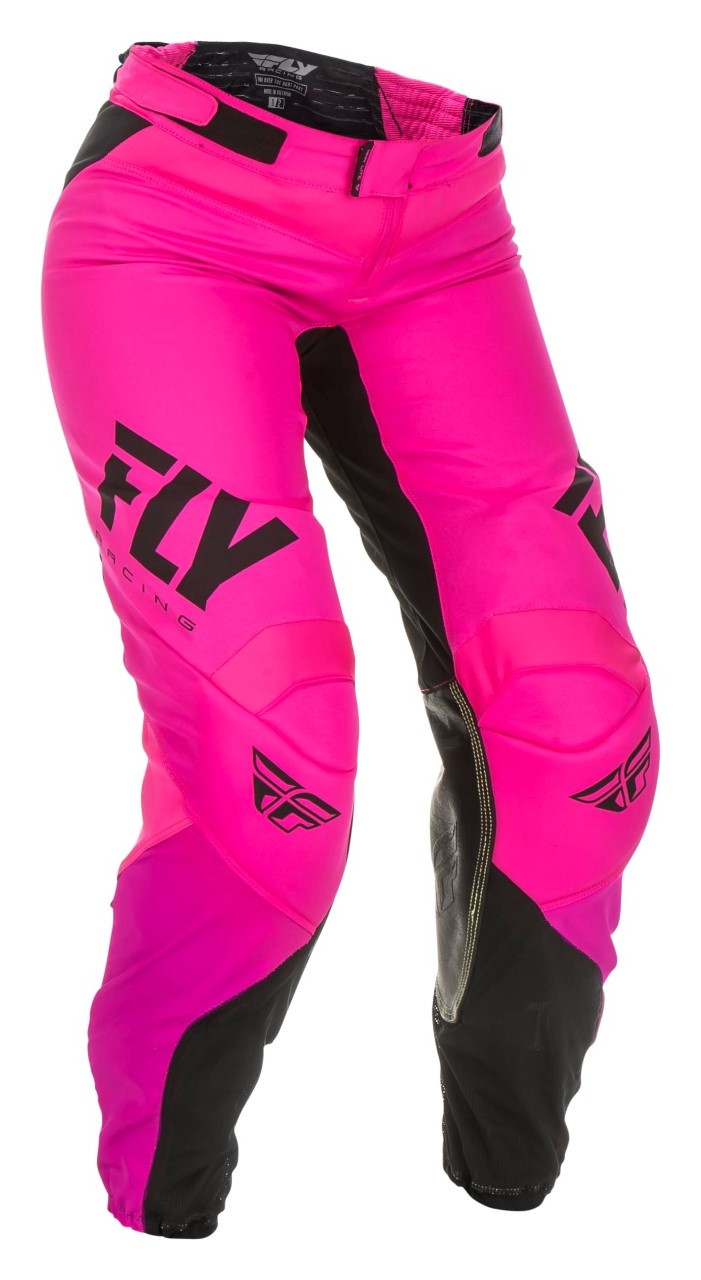 Брюки для мотокросса женские FLY RACING WOMEN'S LITE розовые/черные (2019) 5/6