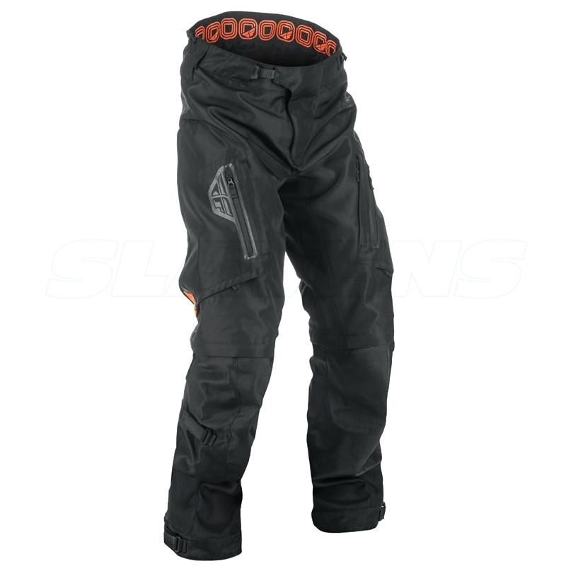 Брюки для мотокросса FLY RACING PATROL OVERBOOT черные (2018) 36