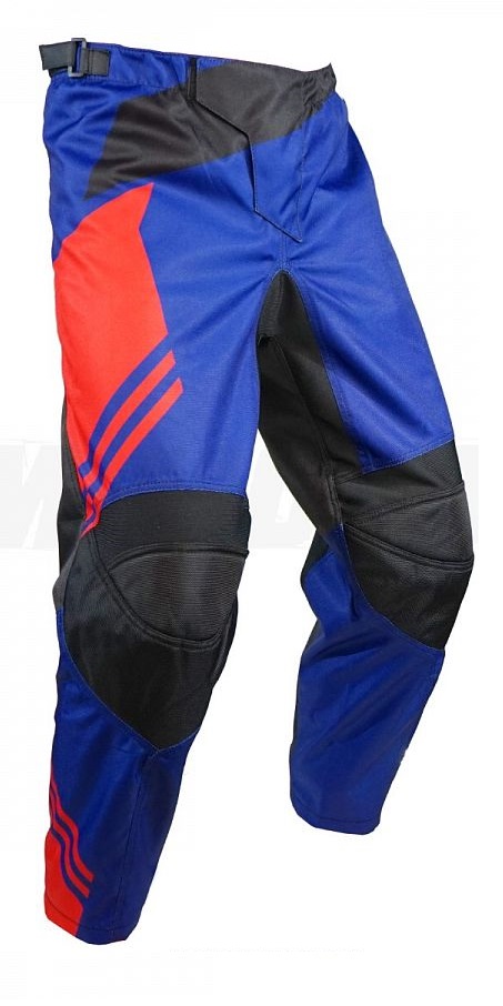 Брюки для мотокросса ATAKI Rampage синие/красные M