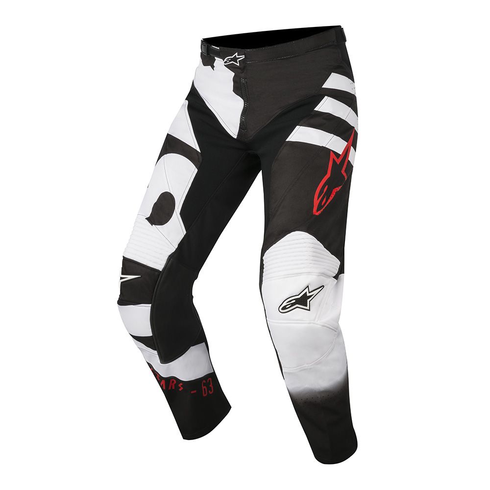 Мотобрюки кроссовые RACER BRAAP PANTS черно-светло-серые, 1092, 32