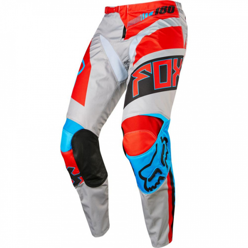 Мотоштаны Fox 180 Falcon Pant Grey/Red W30 (17256-037-30)