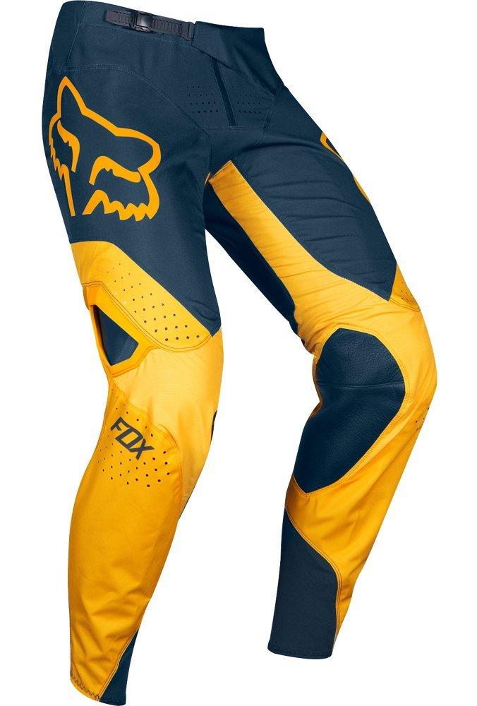 Брюки для мотокросса FOX 360 Kila синие/жёлтые 34