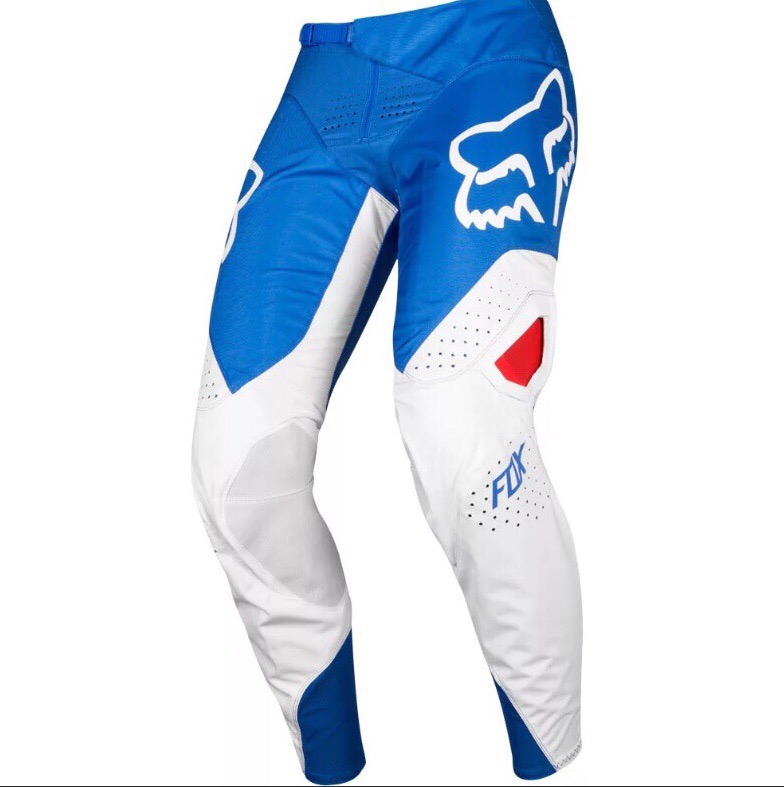 Брюки для мотокросса FOX 360 Kila синие/красные 32