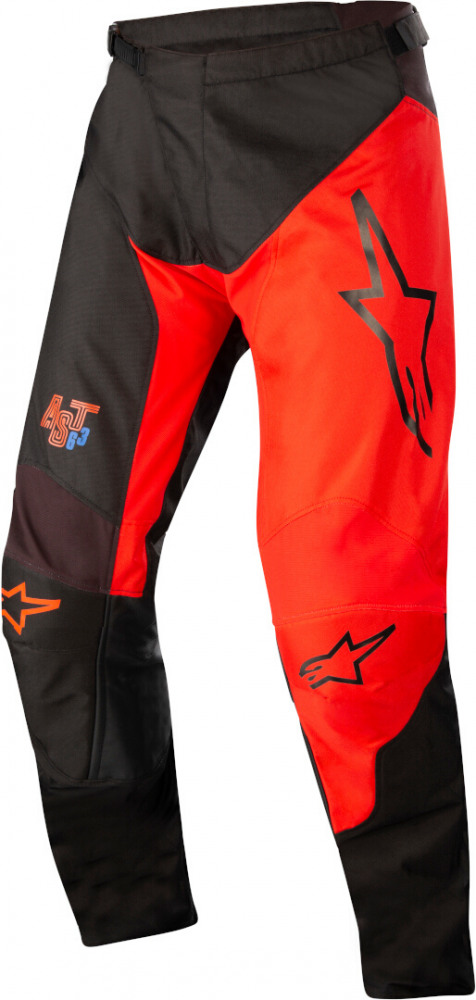 ALPINESTARS Мотобрюки кроссовые RACER SUPERMATIC PANTS (черно-красный, 1303, 36)