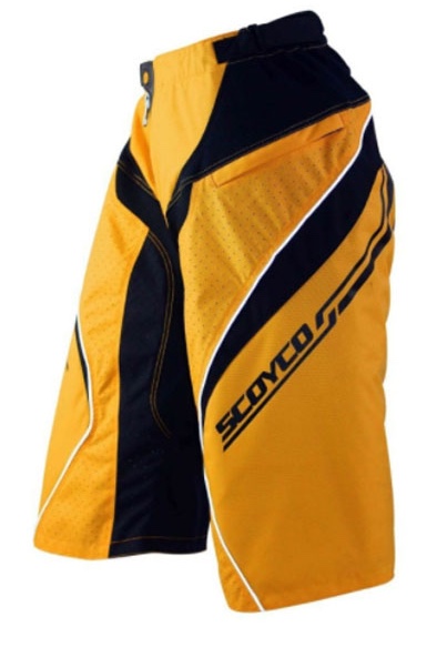 Мотошорты P032 оранж. XL Scoyco