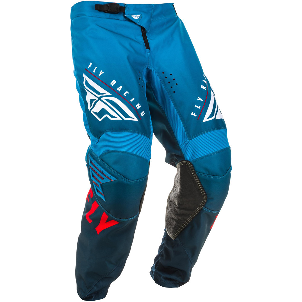 Брюки для мотокросса FLY RACING KINETIC K220 синие/белые/красные (2020) 22