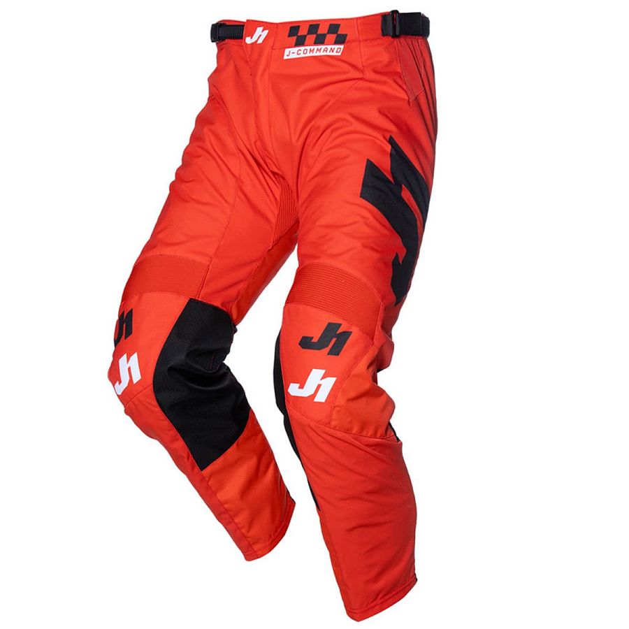 Брюки для мотокросса JUST1 J-COMMAND COMPETITION (красный/черный/белый, 36, 1560035-930-3733)