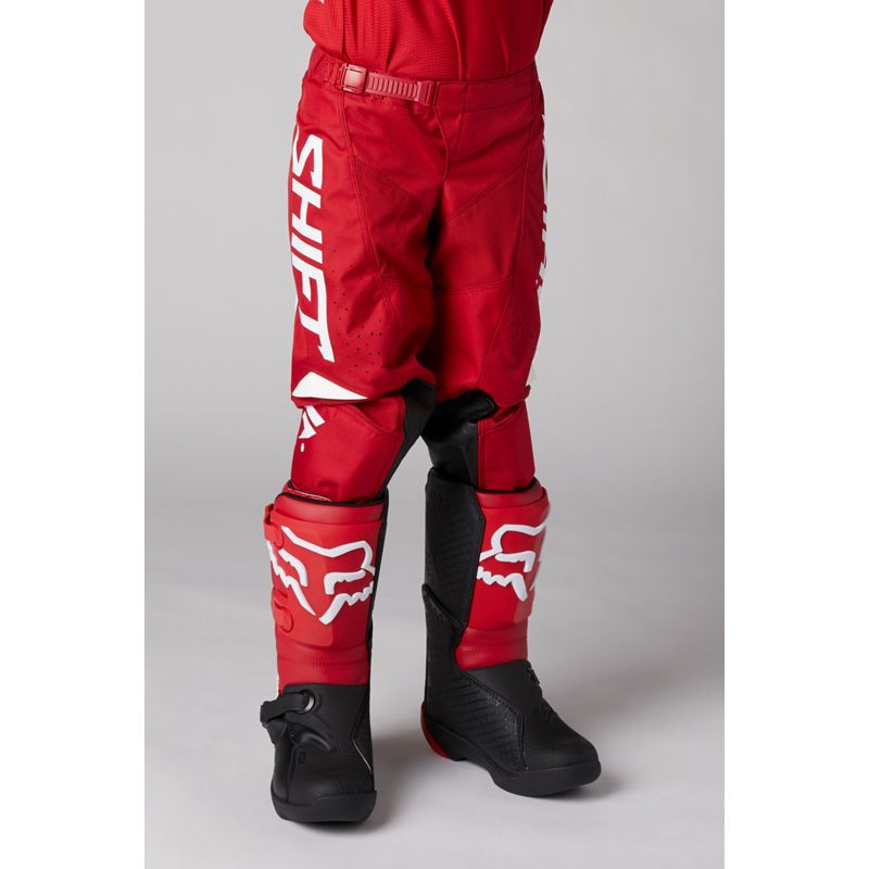 Мотоштаны подростковые Shift White Label Trac Youth Pant Red, 26, 2021 (26384-003-26)