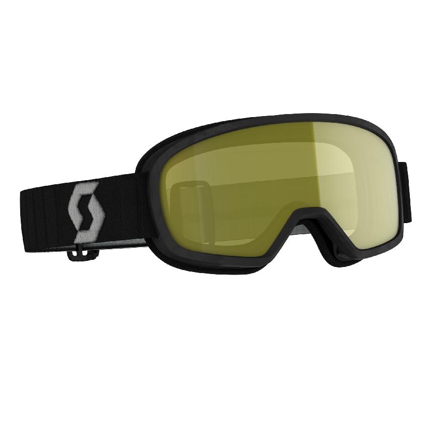 Очки подростк.Buzz Pro Snow Cross чёрный/серый/жёлтый