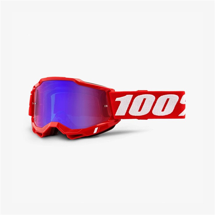 Очки 100% Accuri 2 Goggle Red / Mirror Red/Blue Lens (50221-254-03)
