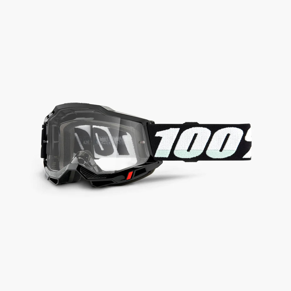 Очки подростковые 100% Accuri 2 Youth Goggle Black / Clear Lens (50024-00010)