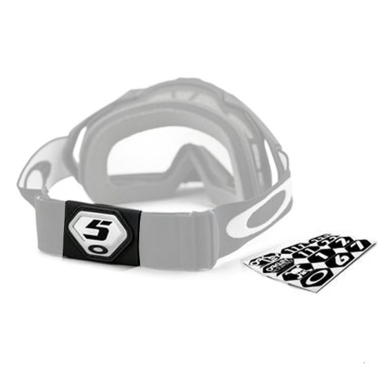 Накладка на ремешок очков Oakley со стартовыми номерами (01-774)