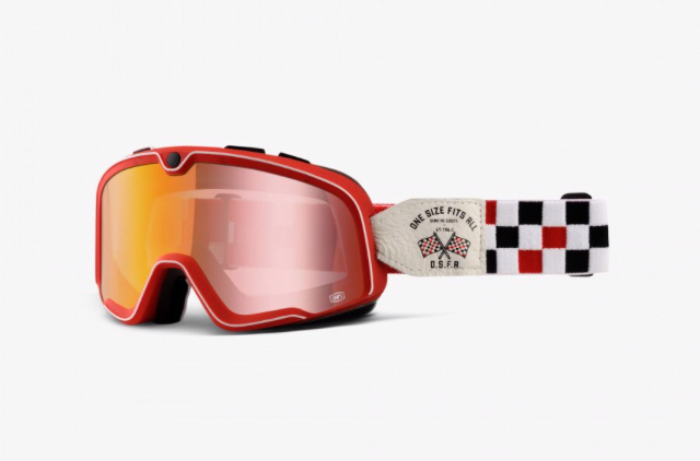 Очки 100% Barstow OSFA 2 / Red Mirror Lens (50002-243-02)