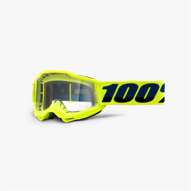 Очки подростковые 100% Accuri 2 Youth Goggle Fluo Yellow / Clear Lens (50321-101-04)