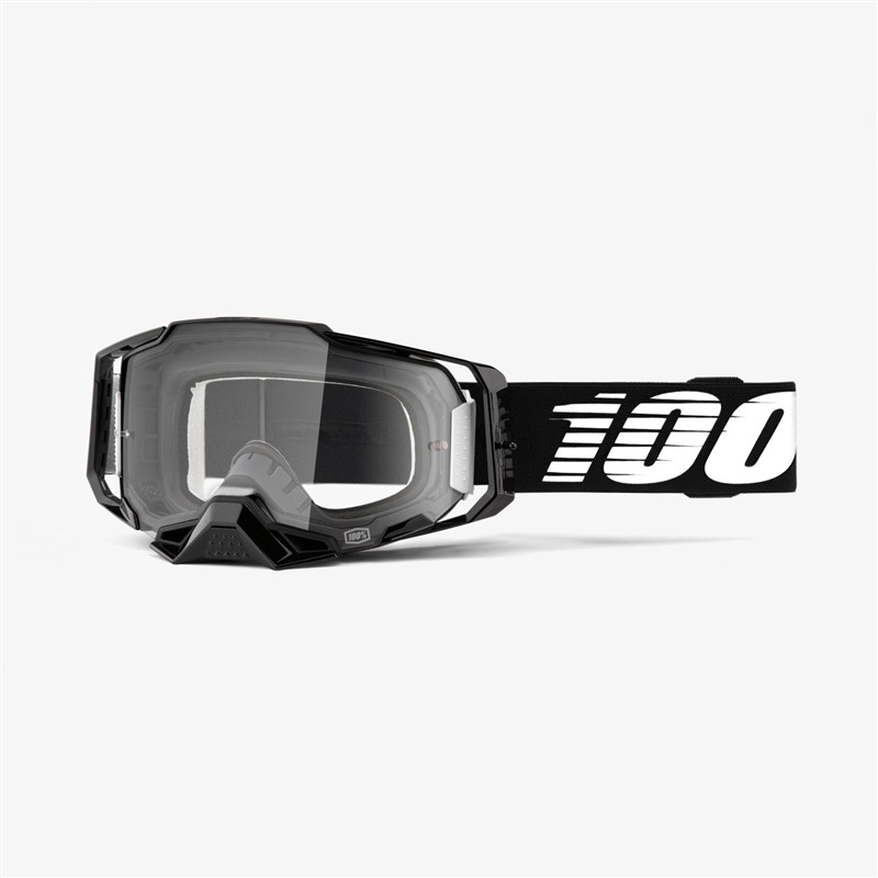 Очки 100% Armega Black / Silver Flash Mirror Lens (50710-001-02)