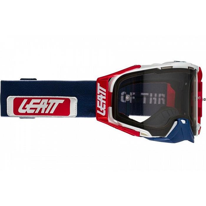 Очки Leatt Velocity 6.5 Chilli/Blue Light Grey 58% (8021700280)