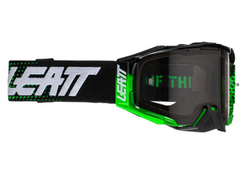 Очки Leatt Velocity 6.5 Neon Lime Light Grey 58% (8021700380)