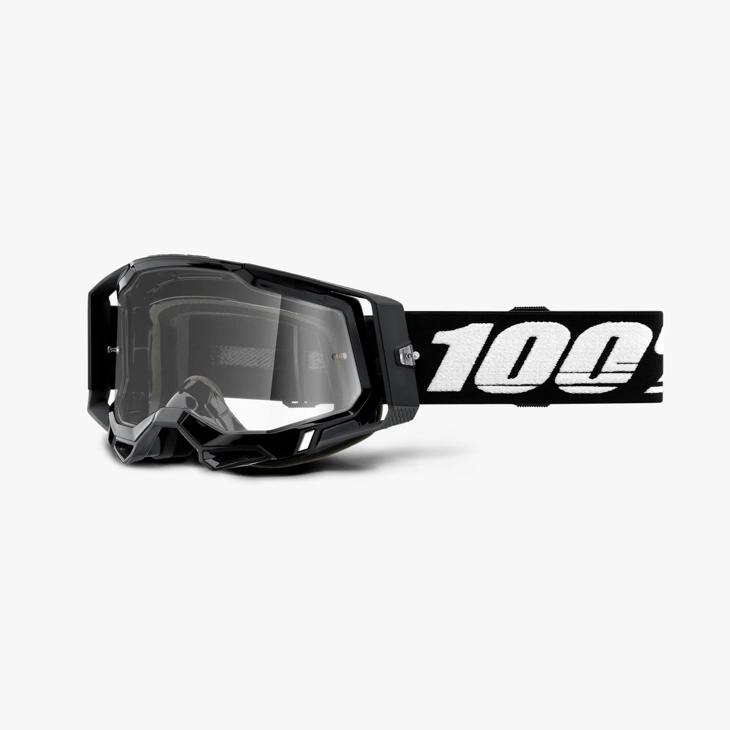 Очки 100% Racecraft 2 Goggle Black / Clear Lens (50009-00001)