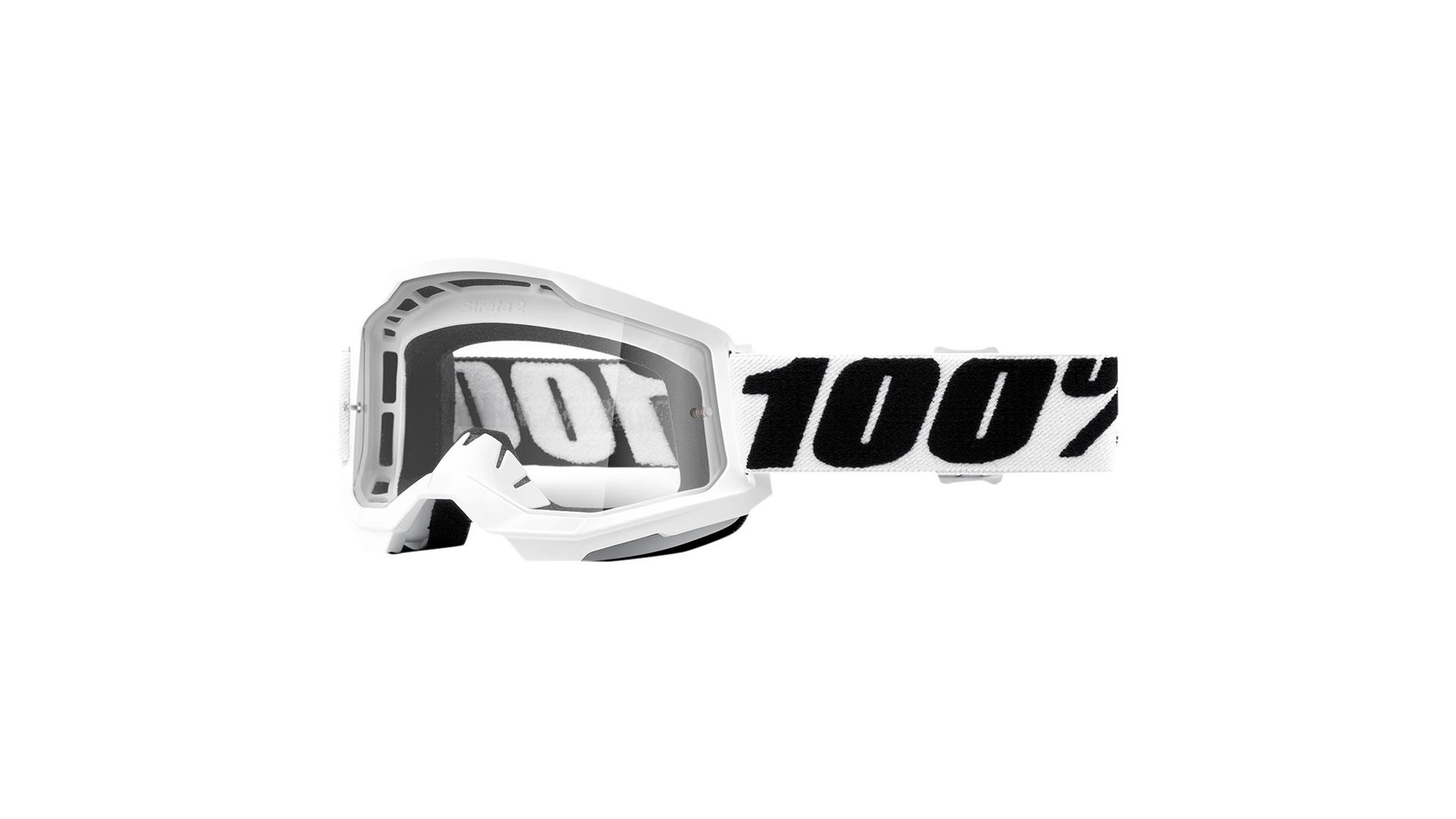 Очки 100% Strata 2 Goggle Everest / Clear Lens (50027-00009)