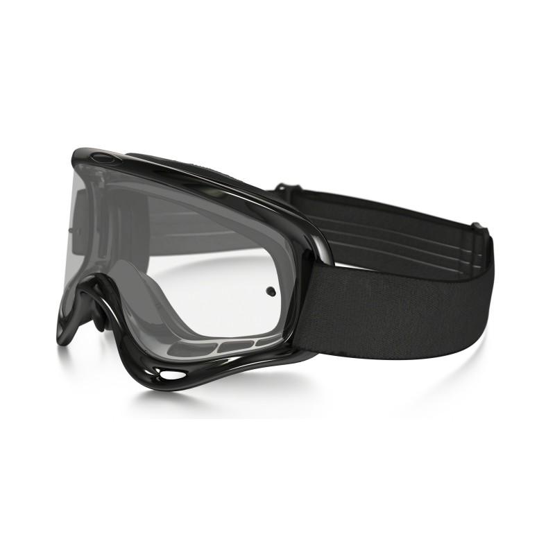 Очки для мотокросса Oakley O-Fraime Xs Solid черные глянцевые/ прозрачная