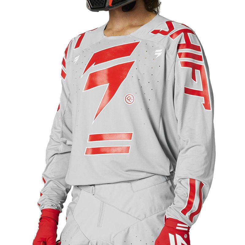 Мотоджерси Shift Black Label King Jersey Grey/Red, M, 2021 (26177-037-M)